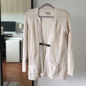 Beige cardigan/sweater